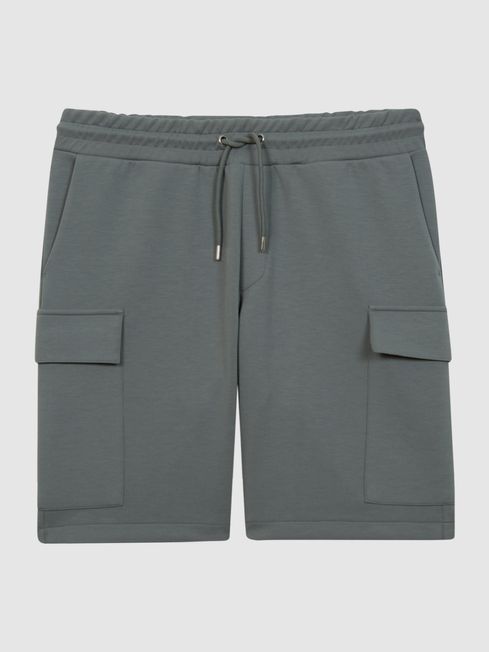 Oliver Interlock Jersey Cargo Shorts