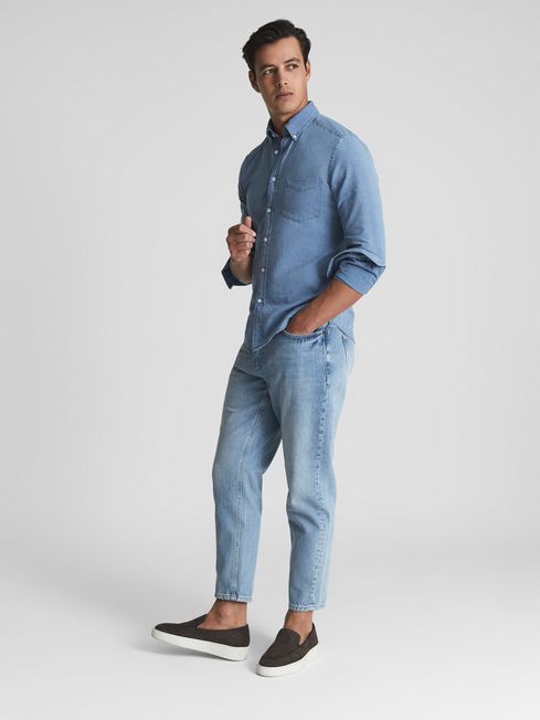 Sark Chambray Button-Down Shirt