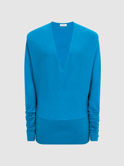 Jolie V-Neck Cashmere Blend Jumper