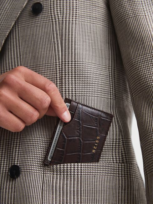 Cabot Leather Card Holder