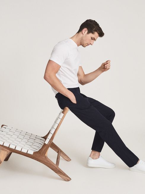 Pitch Washed Slim Fit Chinos