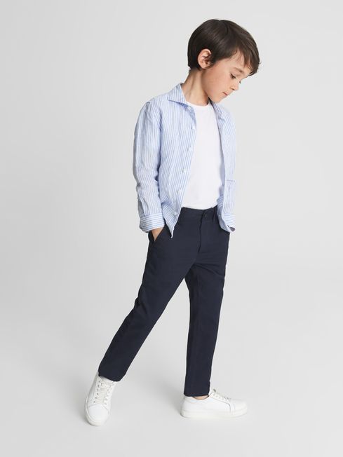 Pitch Junior Slim Fit Casual Chinos