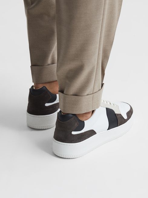 Aira Low Top Leather Trainers