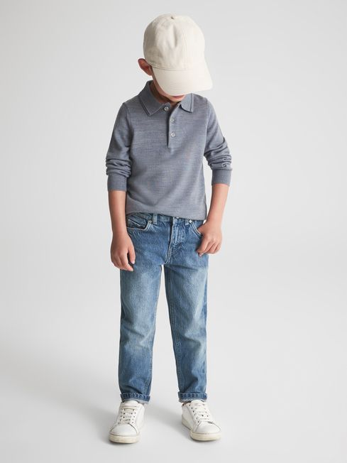 Trafford Merino Wool Polo Shirt