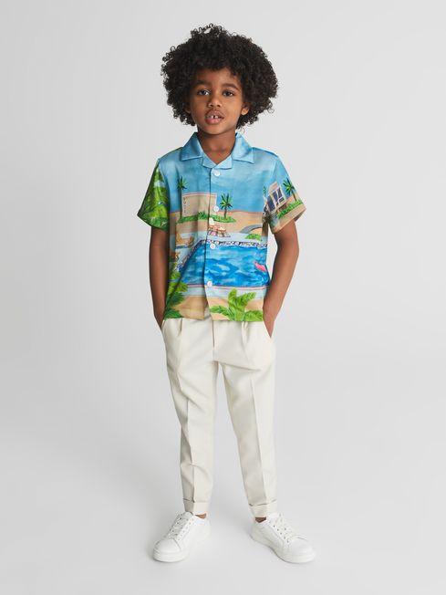 Retreat Junior Cuban Collar Shirt