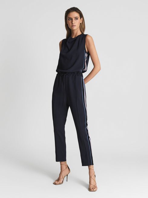 Henlee Side Stripe Jumpsuit