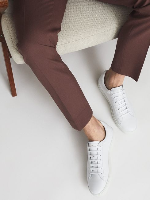 Finley Leather Trainers