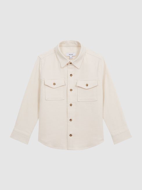 James Jersey Textured OverShirt