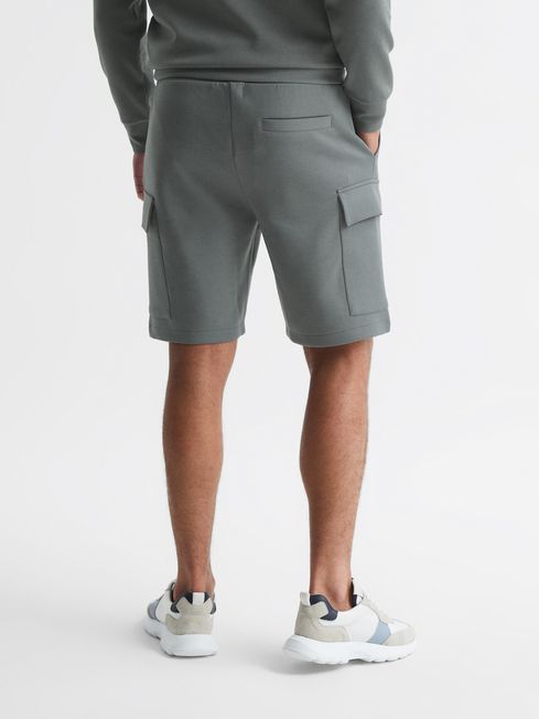 Oliver Interlock Jersey Cargo Shorts
