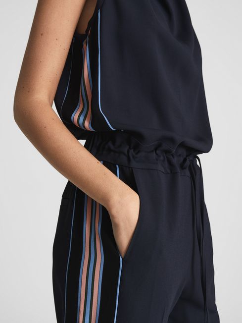 Henlee Side Stripe Jumpsuit