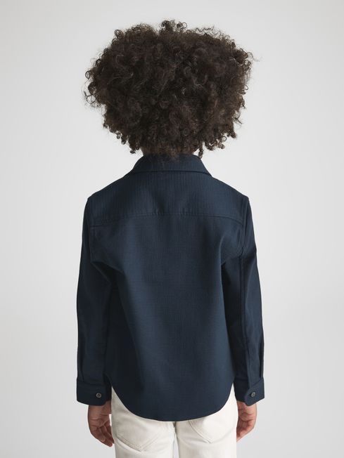 James Jersey Textured OverShirt