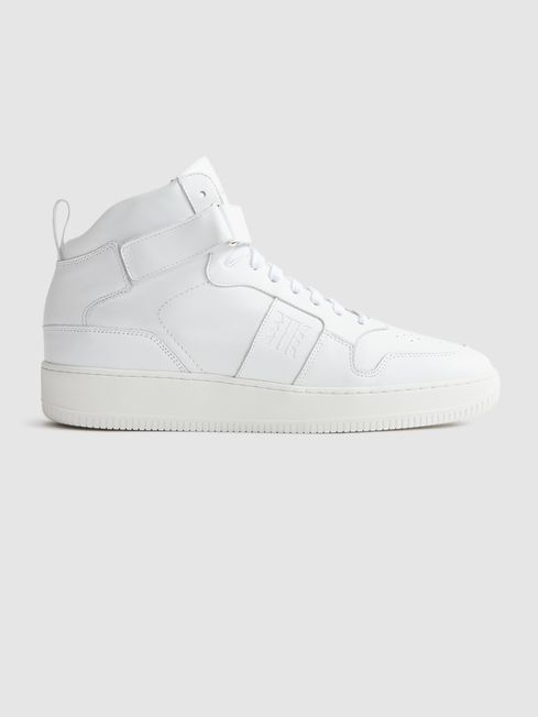 Aira High Top Leather Trainers