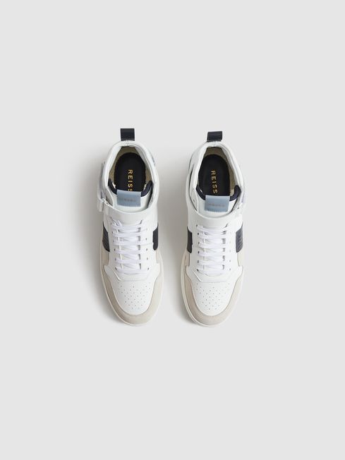 Aira High Top Leather Trainers