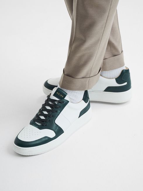 Aira Low Top Leather Trainers