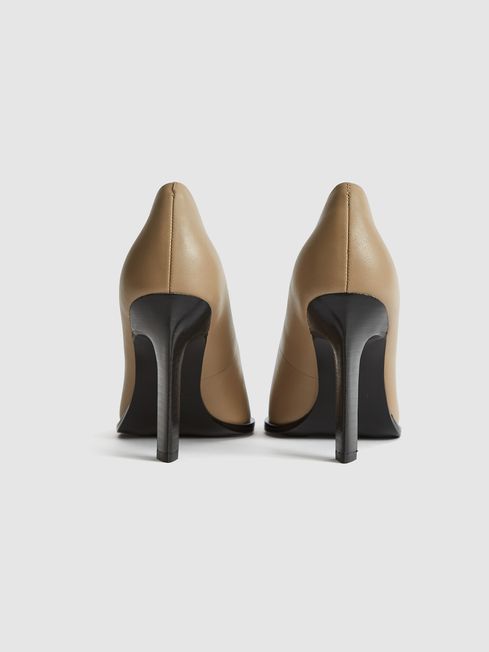 Ada Court Leather Court Shoes