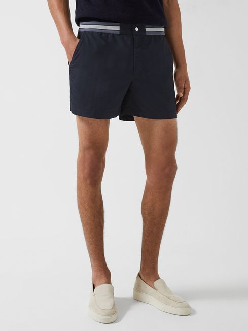 Sunseeker - Che Contrast Waistband Swim Shorts
