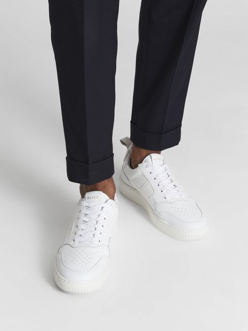 Aira Low Top Leather Trainers