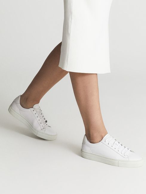 Finley Leather Trainers