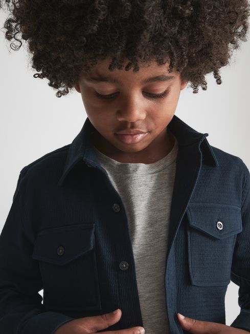 James Jersey Textured OverShirt