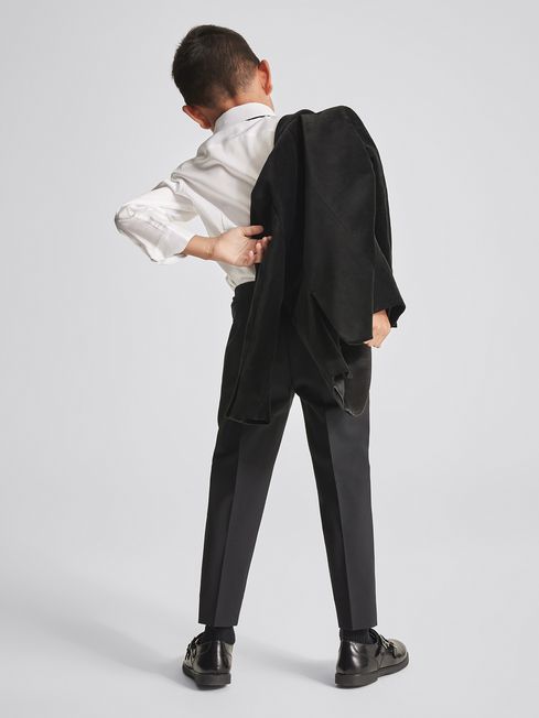 Ace Single Breasted Velvet Blazer