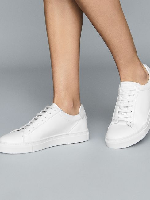 Finley Leather Trainers