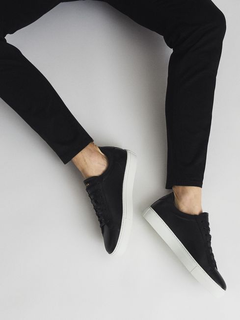 Finley Leather Trainers