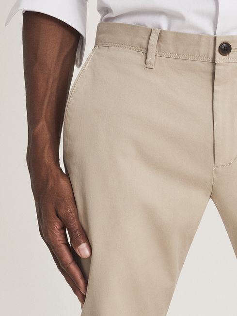 Pitch Washed Slim Fit Chinos
