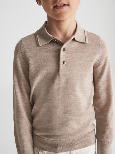 Trafford Merino Wool Polo Shirt