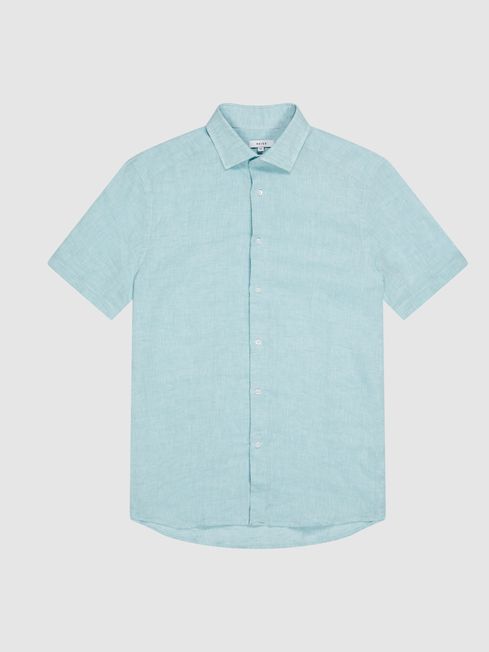 Holiday Linen Slim Fit Shirt