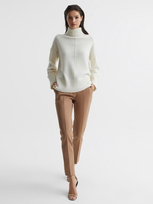 Sarah Cashmere Blend Roll Neck Jumper