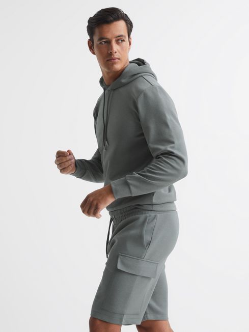 Oliver Interlock Jersey Cargo Shorts