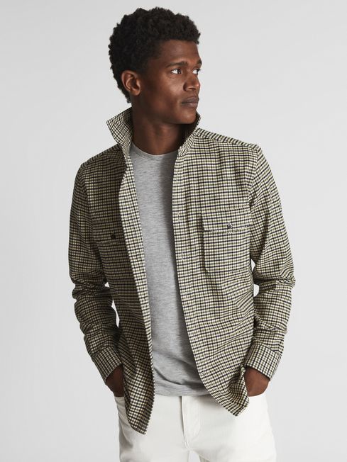 Kane Checked Twin Pocket OverShirt