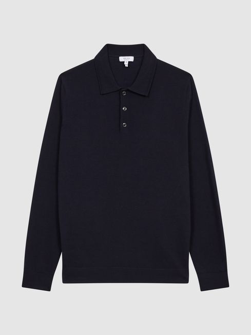 Trafford Merino Wool Polo Shirt