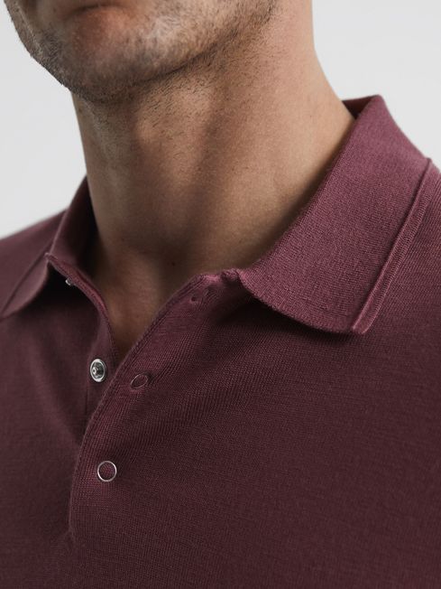Blair Merino Snap Button Polo T-Shirt