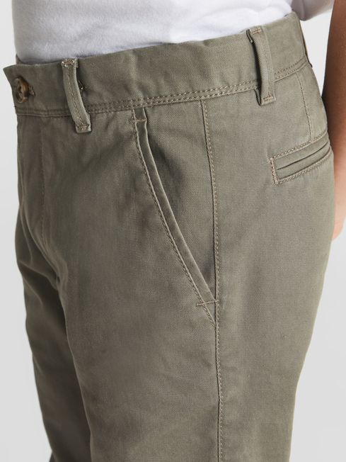 Pitch Junior Slim Fit Casual Chinos