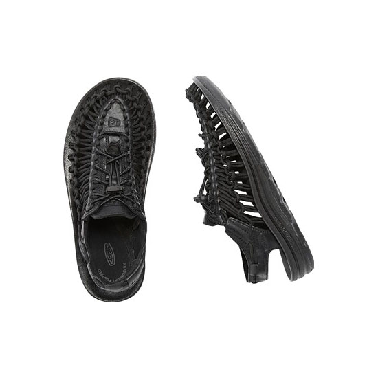 KEEN UNEEK LEATHER BLACK