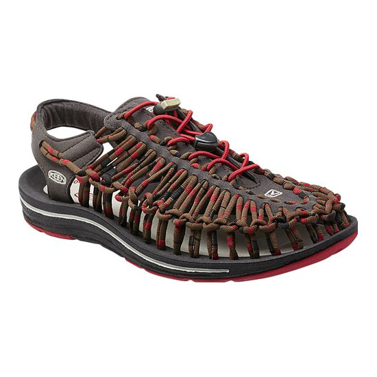 KEEN UNEEK ROUND CORD RED DAHLIA