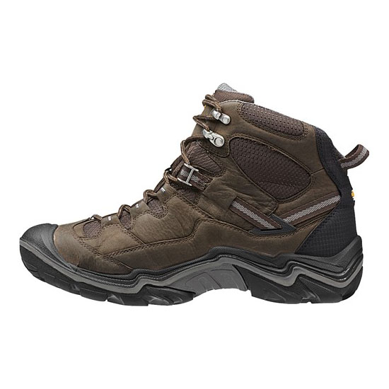KEEN DURAND MID WP CASCADE BROWN