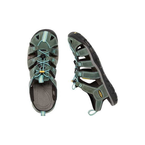 KEEN CLEARWATER LEATHER CNX MINERAL BLUE