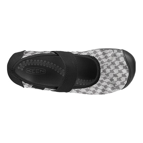 KEEN SIENNA MJ CANVAS HOUNDSTOOTH