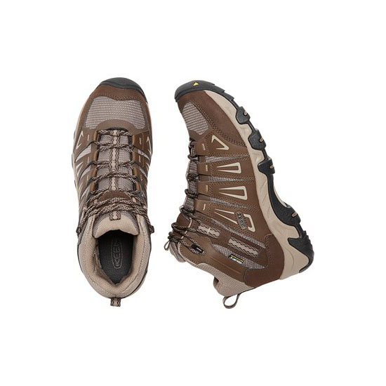 KEEN OAKRIDGE WATERPROOF BOOT CASCADE BROWN