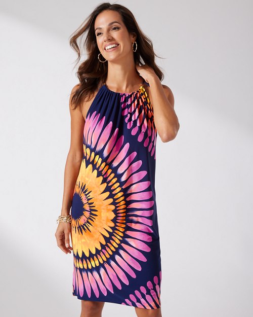 Aloha Burst Short Dress