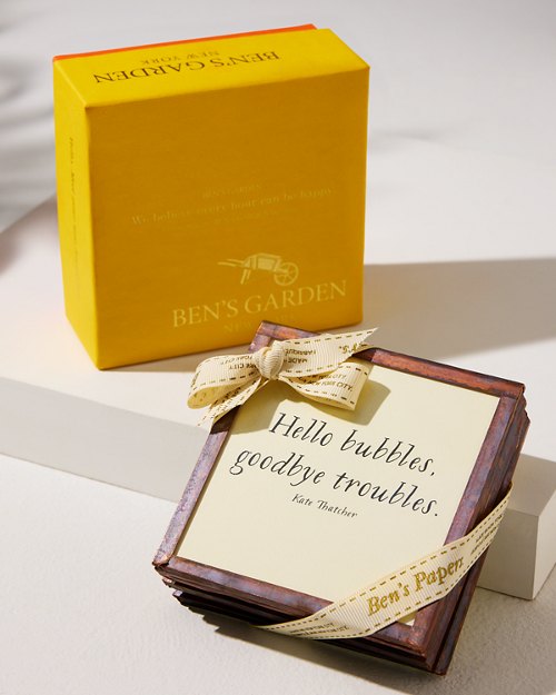 Hello Bubbles, Goodbye Troubles Coaster Giftset