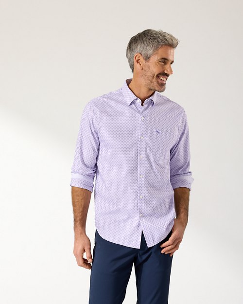 Sarasota Stretch Ventura IslandZone Stripe Shirt