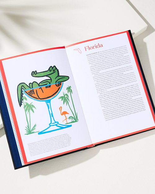 The United States of Cocktails Leather-Bound Book