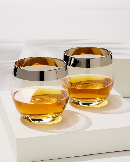 Viski 9-oz. Crystal Tumblers - Set of 2