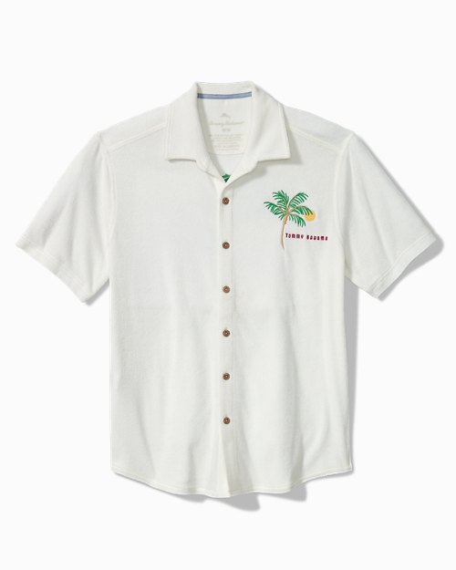 Big and Tall Poolside Oasis Terry Camp Shirt
