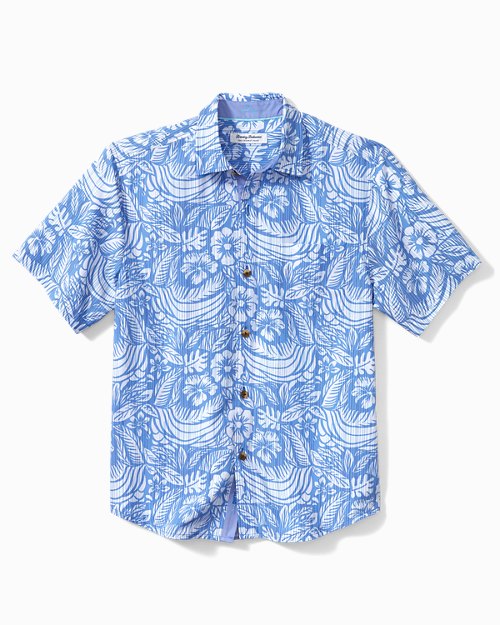 Coconut Point Cabana Blooms IslandZone Camp Shirt