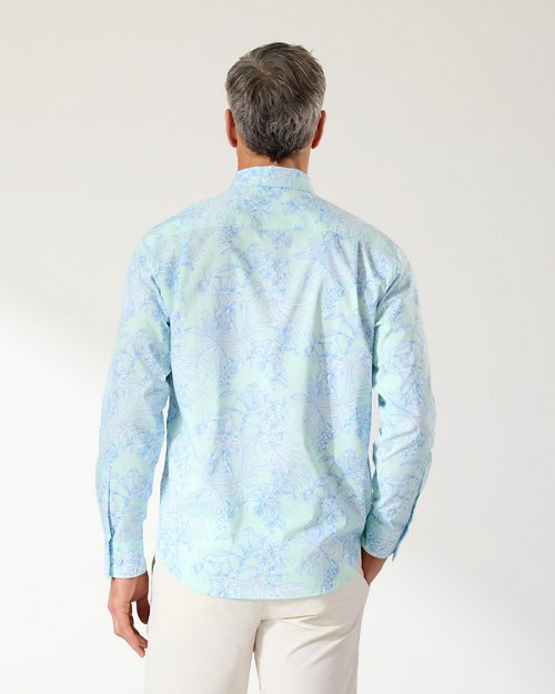 Sarasota Stretch Etched Flora IslandZone Shirt