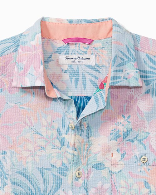 Big and Tall Nova Wave Bloom Fest Camp Shirt